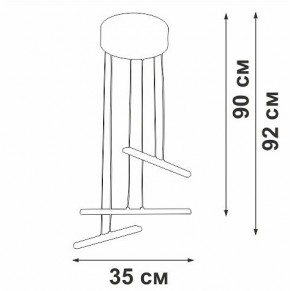 Подвесной светильник Vitaluce V3046 V3046-0/3S в Игре - igra.ok-mebel.com | фото 5