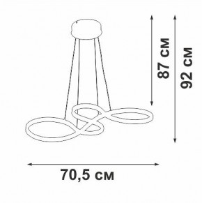 Подвесной светильник Vitaluce V3892 V3892-0/1S в Игре - igra.ok-mebel.com | фото 3