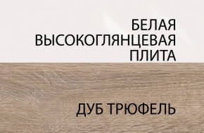 Полка/TYP 60, LINATE ,цвет белый/сонома трюфель в Игре - igra.ok-mebel.com | фото 5