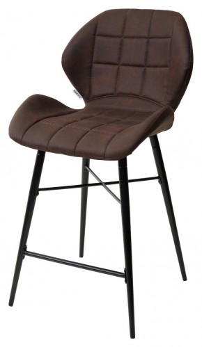 Полубарный стул MARCEL COWBOY-#800 темно-коричневый (H=65cm), ткань микрофибра М-City в Игре - igra.ok-mebel.com | фото