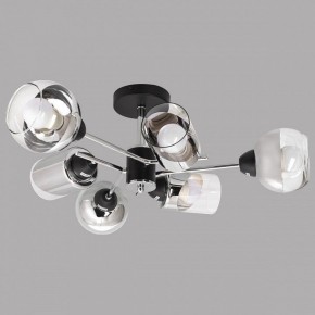Потолочная люстра Imex MD.8243 MD.8243-6-S-BK+CH в Игре - igra.ok-mebel.com | фото