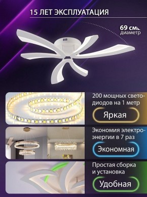 Потолочная люстра Natali Kovaltseva VIO LED LAMPS 81453 в Игре - igra.ok-mebel.com | фото 5