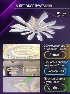 Потолочная люстра Natali Kovaltseva VIO LED LAMPS 81454 в Игре - igra.ok-mebel.com | фото 5