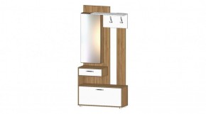 ИНФИНИТИ Прихожая (Модульная) дуб вотан/белый в Игре - igra.ok-mebel.com | фото 2