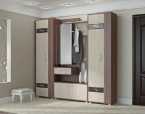 ИНФИНИТИ Прихожая (Секция с зеркалом + 2 шкафа-пенала) в Игре - igra.ok-mebel.com | фото 2