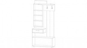 ИНФИНИТИ Прихожая (Секция с зеркалом + 2 шкафа-пенала) в Игре - igra.ok-mebel.com | фото 6