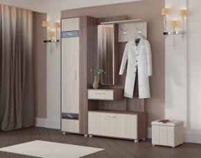 ИНФИНИТИ Прихожая (Секция с зеркалом + шкаф-пенал) в Игре - igra.ok-mebel.com | фото 2