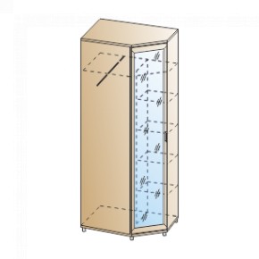 Прихожая Мелисса композиция 10 (Ясень Асахи) в Игре - igra.ok-mebel.com | фото 6
