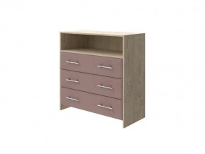 PROxSON Комод Varna (ЛДСП Бунратти+ткань Бунратти/Ultra Горячий шоколад) 90x40 в Игре - igra.ok-mebel.com | фото