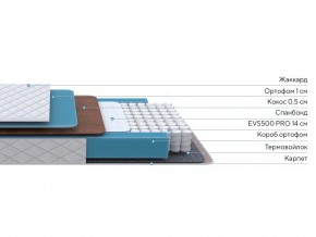 PROxSON Матрас FIRST Cocos Flat M (Ткань Синтетический жаккард) 160x190 в Игре - igra.ok-mebel.com | фото 3