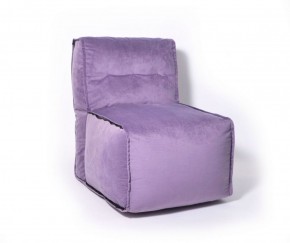 Прямое модульное бескаркасное кресло Комфорт (Фиолет велюр) в Игре - igra.ok-mebel.com | фото