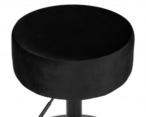 Пуф DOBRIN DANNY BLACK, черный велюр (MJ9-101) в Игре - igra.ok-mebel.com | фото 2
