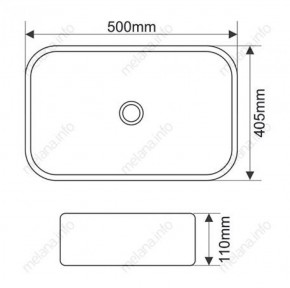 Раковина MELANA MLN-7050K в Игре - igra.ok-mebel.com | фото 2