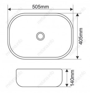 Раковина MELANA MLN-78104 в Игре - igra.ok-mebel.com | фото 2