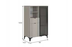 РИЧ Комод 2 со стеклом в Игре - igra.ok-mebel.com | фото 2