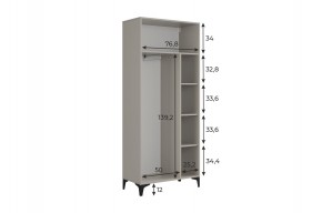 РИЧ Шкаф двухдверный в Игре - igra.ok-mebel.com | фото 3