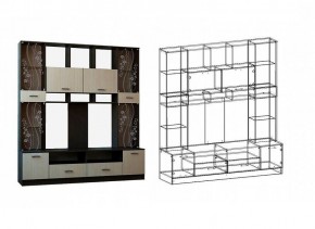 САБИНА ГОСТИНАЯ НАБОР №ВД-2 (венге/дуб белфорт) в Игре - igra.ok-mebel.com | фото 2