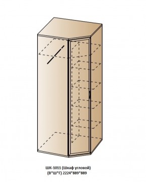 ШК-1011 (Шкаф угловой) в Игре - igra.ok-mebel.com | фото