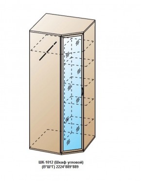 ШК-1012 (Шкаф угловой) в Игре - igra.ok-mebel.com | фото
