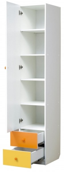 Шкаф 1-но дверный с ящиками Радуга (400) в Игре - igra.ok-mebel.com | фото 2