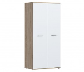Шкаф 2 дверный Мамбо СБ-2371 (Дуб Сонома/Белый) в Игре - igra.ok-mebel.com | фото
