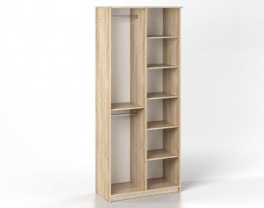 Шкаф 2-х створчатый Дуэт Люкс с зеркалом в Игре - igra.ok-mebel.com | фото 3