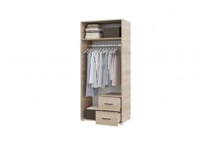 Шкаф 2-х створчатый с ящиками VICTOR (Сонома) в Игре - igra.ok-mebel.com | фото 2