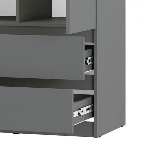 Шкаф 2-х створчатый Симпл ШК-03 (графит) в Игре - igra.ok-mebel.com | фото 9