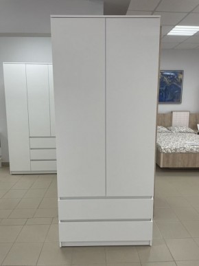 Шкаф 2-ств. с 2 ящиками "Бьянко" в Игре - igra.ok-mebel.com | фото 3