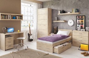 Шкаф 2D OSKAR , цвет дуб Санремо в Игре - igra.ok-mebel.com | фото 5