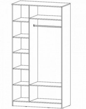 ГАММА Шкаф 3-х створчатый в Игре - igra.ok-mebel.com | фото 2
