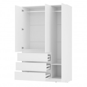 Шкаф 3-х створчатый Симпл ШК-08 (белый) в Игре - igra.ok-mebel.com | фото 2