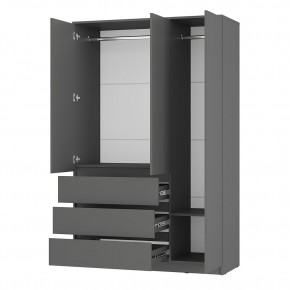 Шкаф 3-х створчатый Симпл ШК-08 (графит) в Игре - igra.ok-mebel.com | фото 2