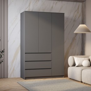 Шкаф 3-х створчатый Симпл ШК-08 (графит) в Игре - igra.ok-mebel.com | фото 3