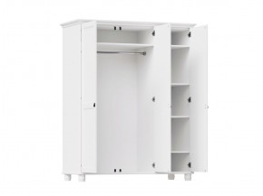 Шкаф 30 Вествик трёхдверный, массив сосны, цвет белый в Игре - igra.ok-mebel.com | фото 3