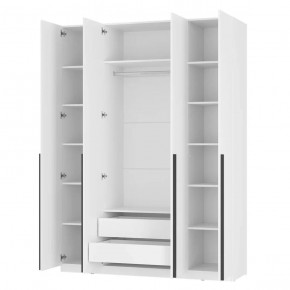 Шкаф 4-х створчатый Айрон ШК-13 (белый) в Игре - igra.ok-mebel.com | фото 7