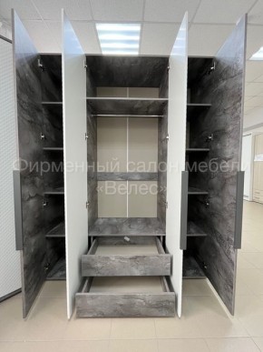Шкаф 4-ств. для одежды "Лео" в Игре - igra.ok-mebel.com | фото 2