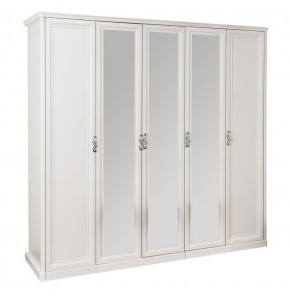 Шкаф 5-ти ств (2+1+2) с зеркалами Мишель (комплект) в Игре - igra.ok-mebel.com | фото