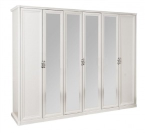 Шкаф 6-ти ств (2+2+2) с зеркалами Мишель (комплект) в Игре - igra.ok-mebel.com | фото