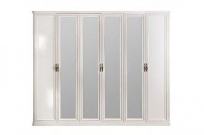 Шкаф 6-ти ств (2+2+2) с зеркалами Натали (комплект) в Игре - igra.ok-mebel.com | фото 2