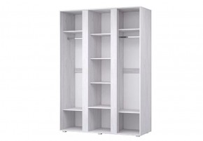 Шкаф распашной Бетти (Анкор Светлый/Бетонный Камень) в Игре - igra.ok-mebel.com | фото 2