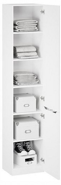 Шкаф для белья Глосс СМ-319.07.012 в Игре - igra.ok-mebel.com | фото 3