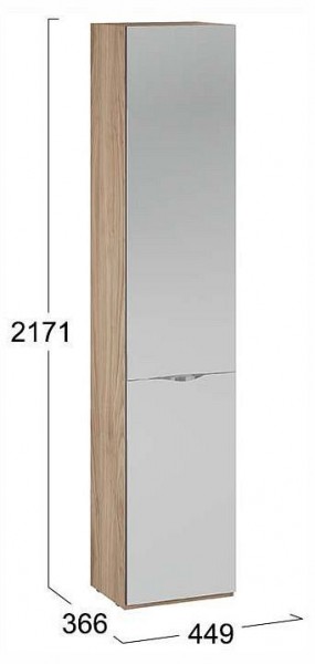 Шкаф для белья Глосс СМ-319.07.012 в Игре - igra.ok-mebel.com | фото 4
