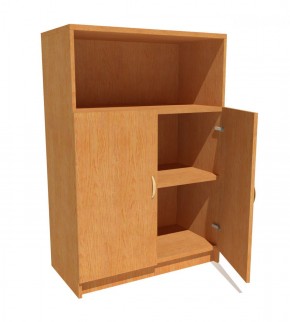 Шкаф для документов средний с нижними дверями Логика Л-13.1 в Игре - igra.ok-mebel.com | фото 1