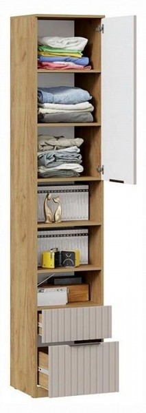 Шкаф комбинированный Хилтон Исп. 2 в Игре - igra.ok-mebel.com | фото 3
