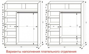 Шкаф-купе 1800 серии SOFT D6+D4+B2+PL2 (2 ящика+1штанга+1 полка) профиль «Капучино» в Игре - igra.ok-mebel.com | фото 8