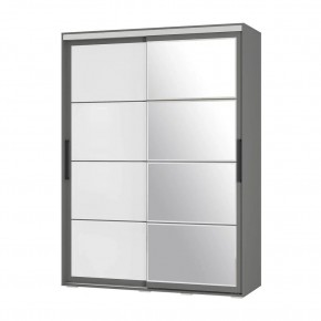 Шкаф-купе Крафт-6 1.6 м ШКК-06 (графит) в Игре - igra.ok-mebel.com | фото 3