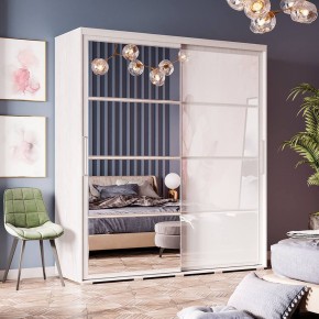 Шкаф-купе Крафт-6 1.6 м ШКК-06 (ясень белый) в Игре - igra.ok-mebel.com | фото