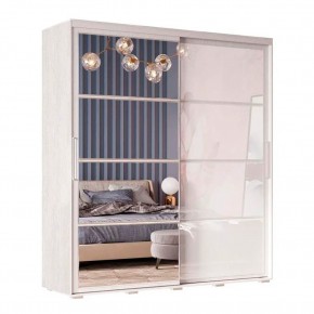 Шкаф-купе Крафт-6 1.6 м ШКК-06 (ясень белый) в Игре - igra.ok-mebel.com | фото 3
