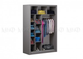 НЕАПОЛЬ Шкаф-купе (Графит) в Игре - igra.ok-mebel.com | фото 2